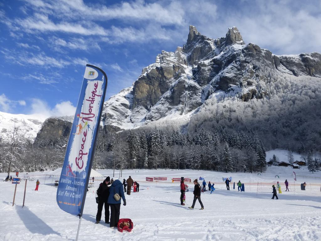 Village Vacances Le Salvagny Sixt-Fer-a-Cheval Bagian luar foto