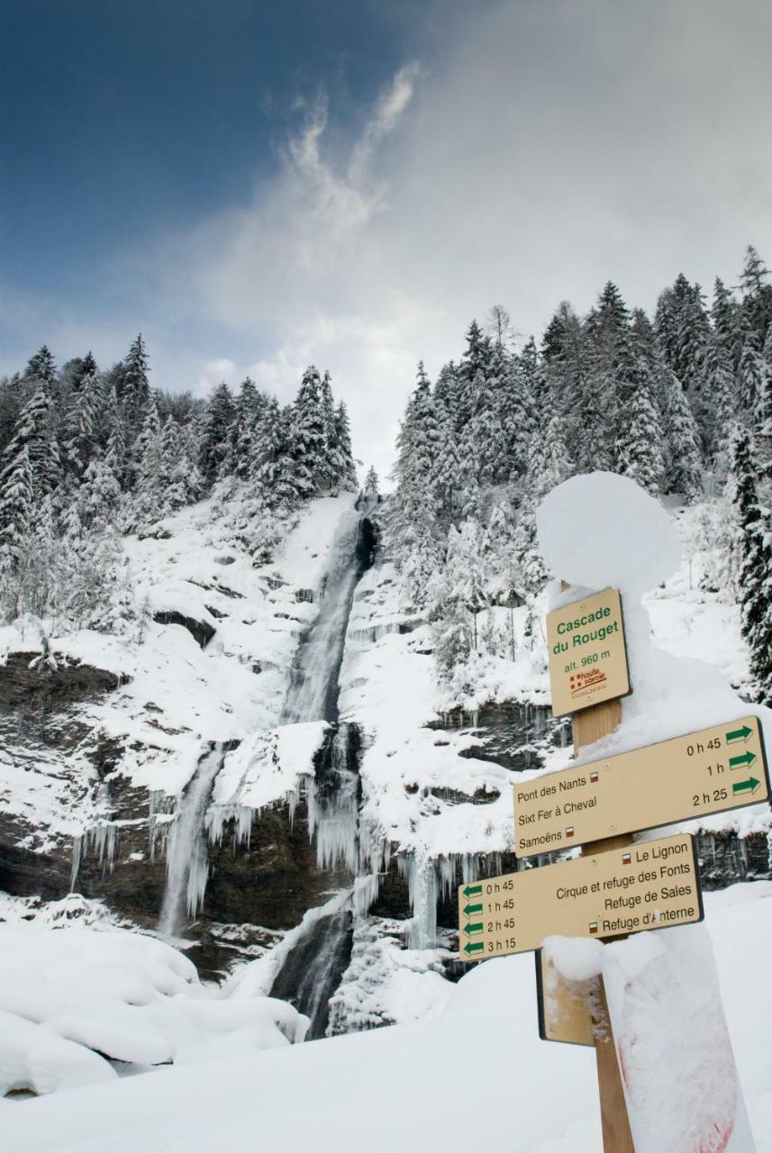 Village Vacances Le Salvagny Sixt-Fer-a-Cheval Bagian luar foto